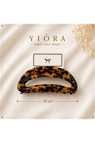yiora Premium Imported Series Acetate Bone Buckle 10 cm