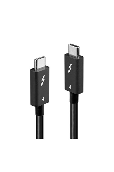 GENERAL كابل بيانات USB-C طراز Thunderbolt 4 بطول 2 متر، يدعم نقل البيانات بس...
