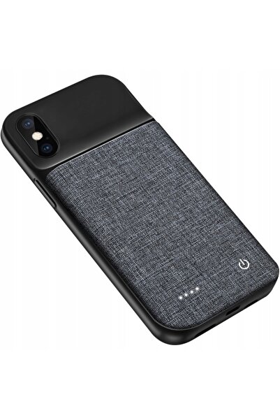 ERBORD Husă baterie de 6800mAh pentru iPhone X/XS, carcasă power bank