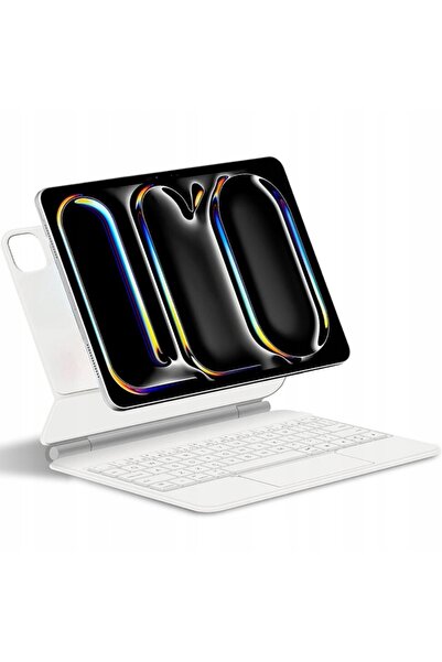 ERBORD Husă magnetică cu tastatură și touchpad pentru iPad Pro 11 " Gen. 5 2024