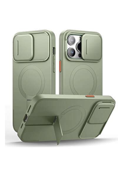 SURITCH Husă pentru iPhone 15 Pro, protecție cameră, compatibilă MagSafe, cu ...