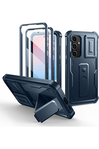 Dexnor Husă de protecție pentru ecran și carcasă 360 de grade pentru Galaxy S...