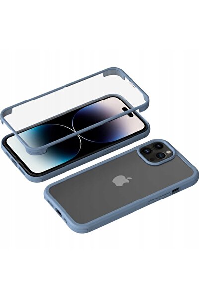 XGSM Husă din sticlă cu două fețe pentru iPhone 14 Pro, Carcasă