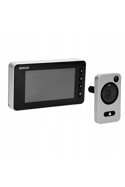 Orno Cameră video electronică pentru ușă cu senzor de mișcare și funcție de î...