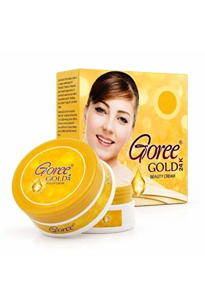 goree Gold 24K Beauty Cream with Vitamins A C E, Aloe Vera & Sweet Almond Oil...
