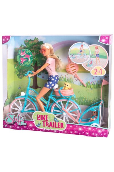 Steffi Călătoria cu bicicleta Lalka