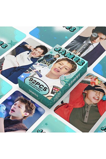Kpop Dünyasi CORTIS '' James '' Çift Yön Baskılı Lomo Card Seti (60 Pcs)