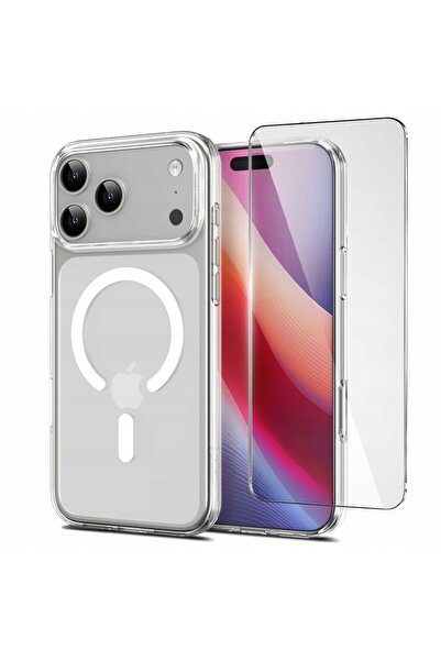 Spigen Husă pentru iPhone 17 Pro, husă iquid Crystal Mag pentru MagSafe + Sticlă