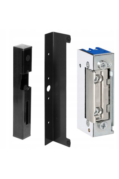 Orno ELECTROZACJEPU CASSETĂ NEAGRĂ 350mm + ELECTROZACJEPU 12V PENTRU FURTKI 2...