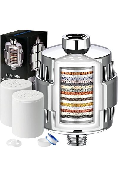 GENERAL Gabushi 20 Stage Shower Filter for Hard Water Remove Chlorine and Har...