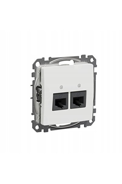 Schneider Electric Priză de perete internet albă