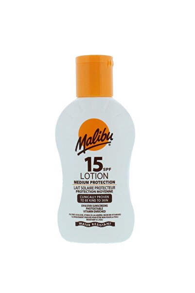 Malibu Loțiune protectoare SPF15, balsam rezistent la apă 100ml
