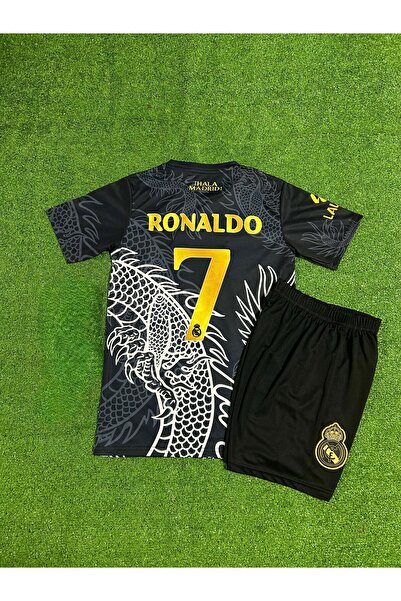 FRAGOLA Real Madridd Yeni Sezon Dragon Desenli Cristiano Ronaldo Çocuk formas...