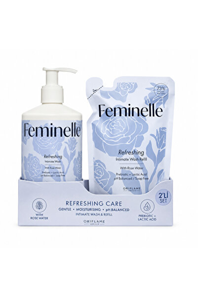 Oriflame Feminelle Dış Genital Bölgeler için Gül Suyu Özlü Temizleme Jeli ORJ...