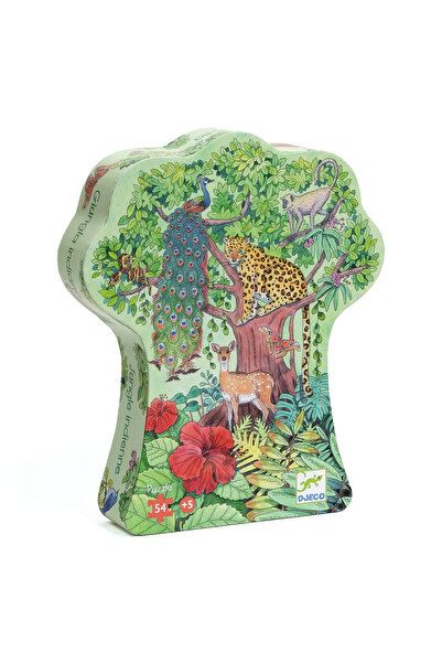 djeco Puzzle Aventură în Junglă