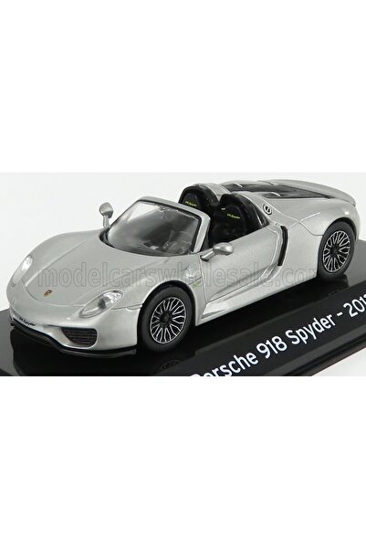 edicola PORSCHE 918 SPYDER 2013 ΑΣΗΜΙ ΜΟΝΤΕΛΟ ΒΙΤΡΙΝΑΣ 1/43