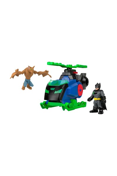 FISHER PRICE Fisher-Price Imaginext: DC Super Friends – Batcopter Vs Man-Bat ...