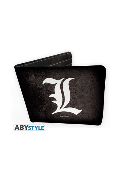 Abysse Death Note – Πορτοφόλι Βινυλίου με Σύμβολο L (ABYBAG165)