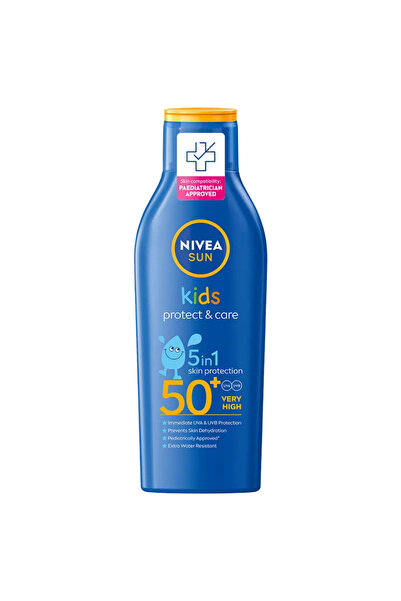 NIVEA Loțiune de protecție solară pentru copii, cu efect hidratant și protecț...