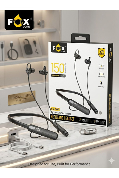 Generic Brand سماعة FOX CORE FC-306 Neckband