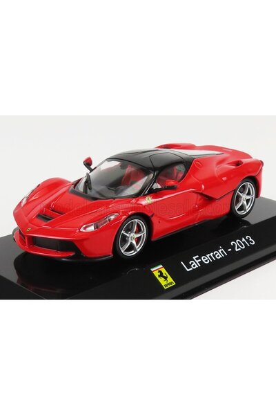 edicola Ферари Ла Ферари 2013 Червен и черен 1/43