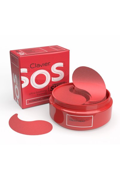 Clavier SOS Undereye Skin Plasturi gel anti-rid pentru ochi 60 bucăți