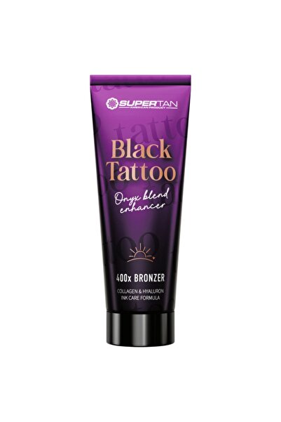 supertan Black Tattoo Bronzer Intensiv pentru Bronzare Intensivă 200ml