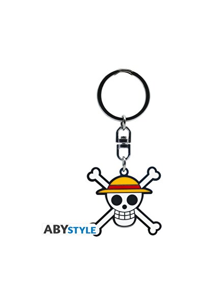 Abysse : One Piece – Skull Luffy Metal Keychain (ABYKEY646)