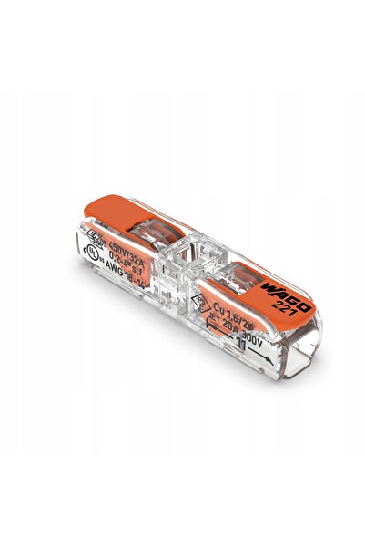 WAGO 221-2411 TERMINAL CU PĂTĂ PENTRU CABLURI MAX 4MM² 60 BUC.