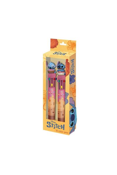 Karactermania Disney Stitch pack 2 pens 10 colours