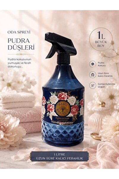 Genel Markalar MABEL MARSEILLE ODA SPREYI 1000ml PUDRA DUSLER