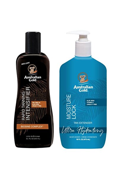 Australian Gold Intensificator de Bronzare Rapidă + Reținere a Umidității 473ml