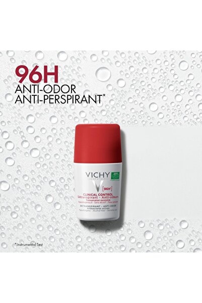 VICHY Clinical Control 96-Hour Deodorant for Women 50ml for Sensitive Skin, A...