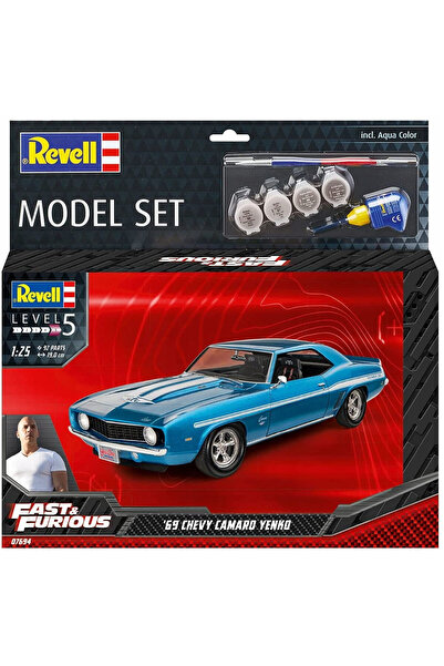 Revell Fast & Furious 1969 Chevy Camaro Yenko Model Kit 1:25
