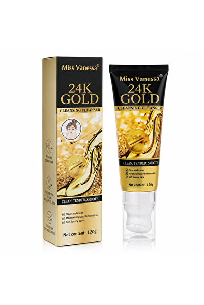 Belora Cleanser cu Aur 24K, 120 g, pentru curățare profundă a tenului