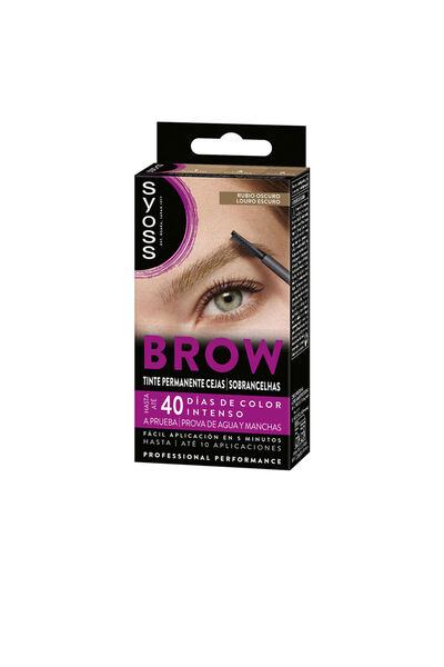 Syoss BROW TINT pentru sprâncene permanente # Blond închis 1 u