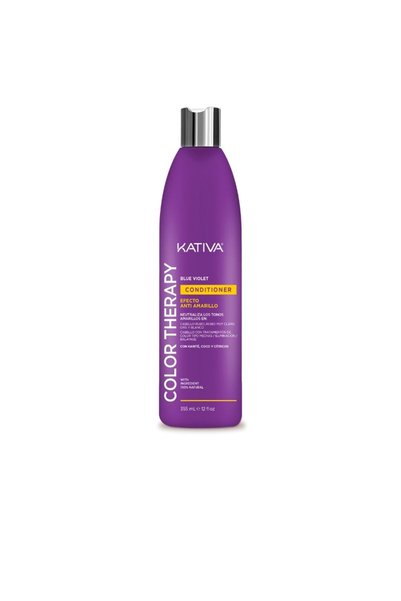 Kativa COLOR THERAPY BLUE VIOLET ANTI EFECTO AMARILLO balsam 355 ml