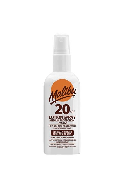 Malibu Loțiune solară spray SPF20 rezistent la apă 100ml