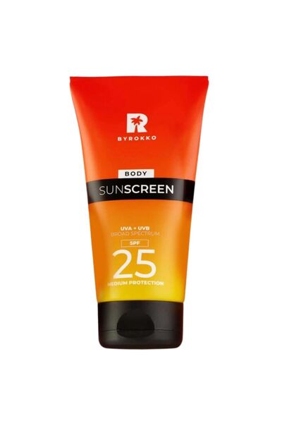ByRokko Cremă de protecție solară pentru corp SPF25 150ml