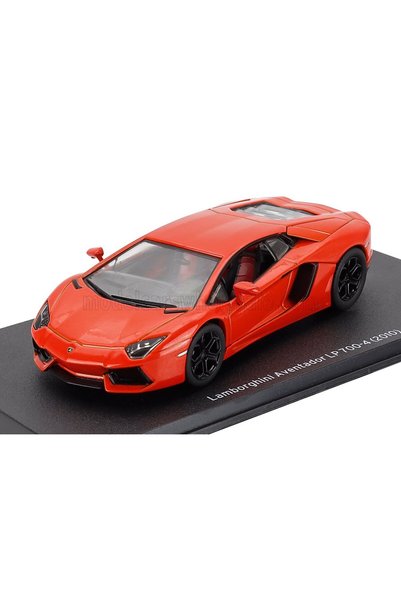 edicola Lamborghini Aventador LP700-4 2010 Orange Metallic 1/43