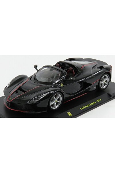 edicola Ferrari LaFerrari Aperta Spider 2016 Showcase Negru Metalic 1/24