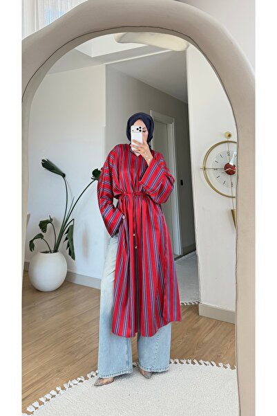 NİLNUR MODA New Season Ely Satin Slit Tunic