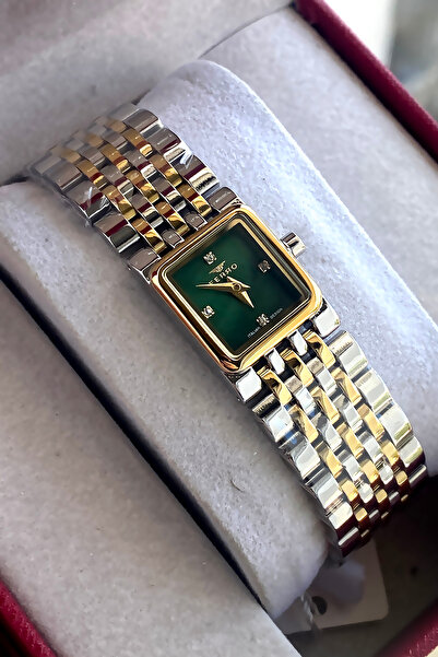 FERRO Women's wristwatch steel band waterproof 2 years warranty boxed
