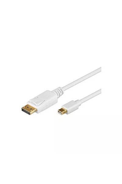 goobay Mini DisplayPort to DisplayPort Cable v1.2 2m white