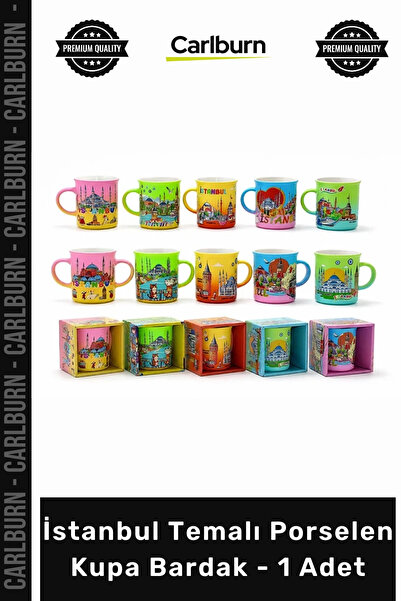 Carlburn Special Edition City Design Gift Quality Ceramic Coffee Istanbul The...
