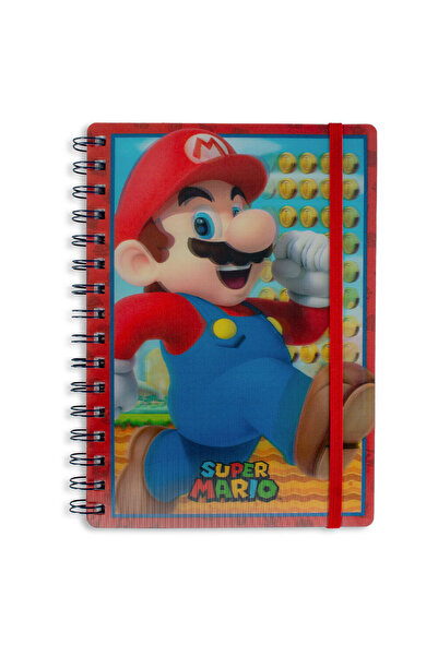KIDS LICENSING Caiet lenticular A5 Super Mario Bros