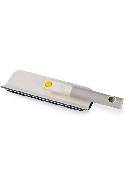 Joseph Joseph CleanTech 2-in-1 Glass Cleaner Shower Squeegee with Washable Mi...