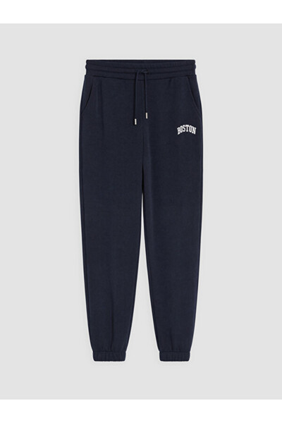 LC Waikiki Rmz Gi̇yi̇m Farkiyla Embroidered Women's Jogger Sweatpants