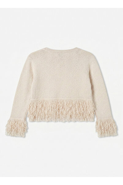 Vero Moda Bej Kadın Bisiklet Yaka Kazak 10359616-110809 TCX