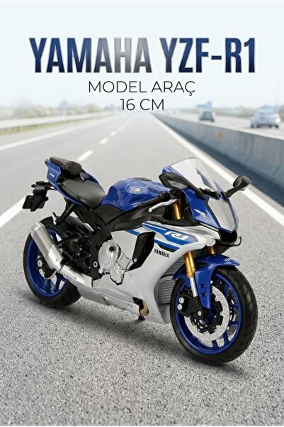 Tıfıl Toys نموذج دراجة نارية معدنية من ياماها YZF-R1 مرخصة من Hobbiez بمقياس ...